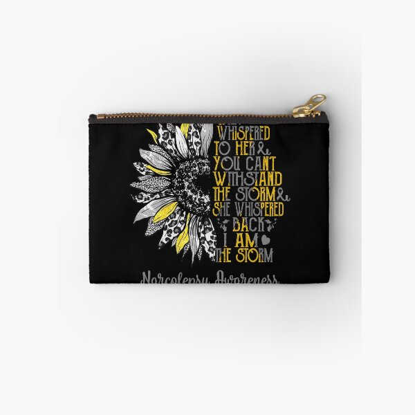 Item preview, I Am The Storm Sunflower Leopard Narcolepsy Awareness designed and sold by rechardtee.