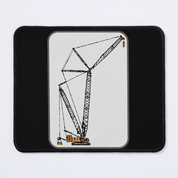 Item preview, Crawler Luffing Crane (Sticker LA) designed and sold by OESwag.