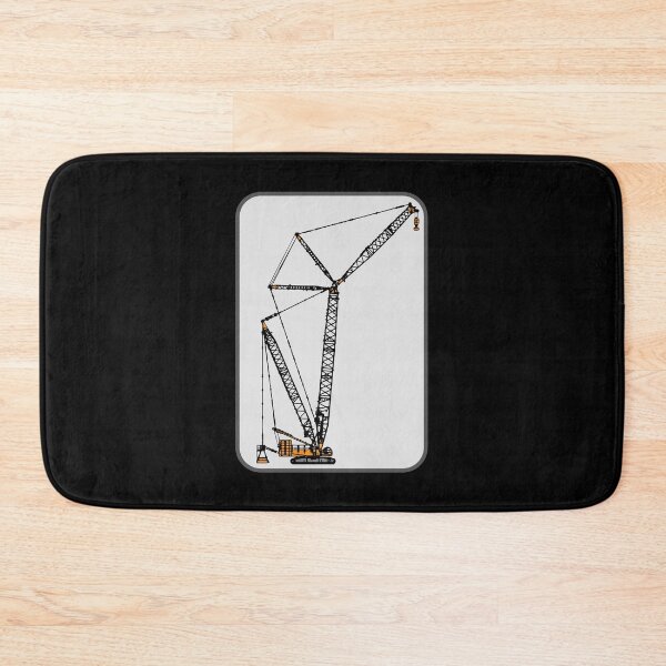 Item preview, Crawler Luffing Crane (Sticker LA) designed and sold by OESwag.