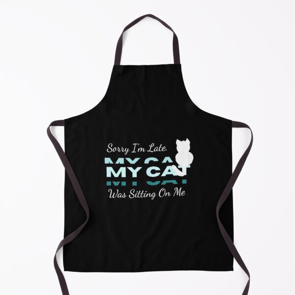 Item preview, "Sorry I'm Late,  My Cat Was Sitting On Me" Baseball Cap, Baseball Shirt, Etc. designed and sold by IvaRenee.