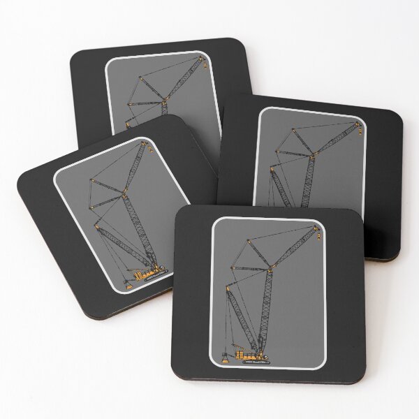 Item preview, Crawler Luffing Crane (Sticker LB) designed and sold by OESwag.