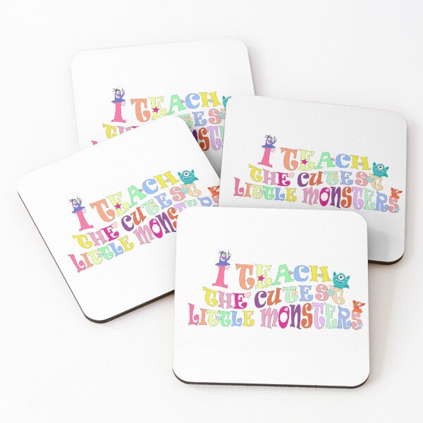 Item preview, i teach the cutest little monsters designed and sold by YaassDesign.