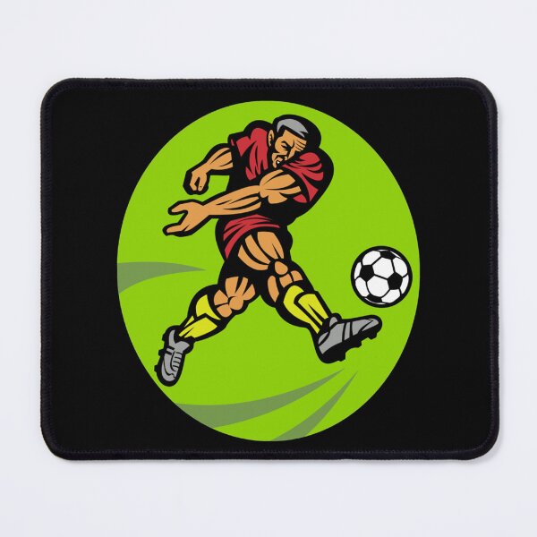 Item preview, Soccer Player Kicking Ball Essential T-Shirt designed and sold by ramonaaeqvenita.
