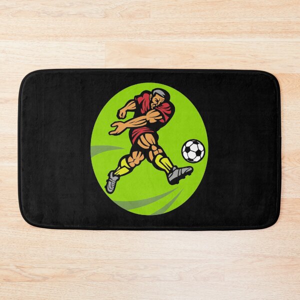 Item preview, Soccer Player Kicking Ball Essential T-Shirt designed and sold by ramonaaeqvenita.