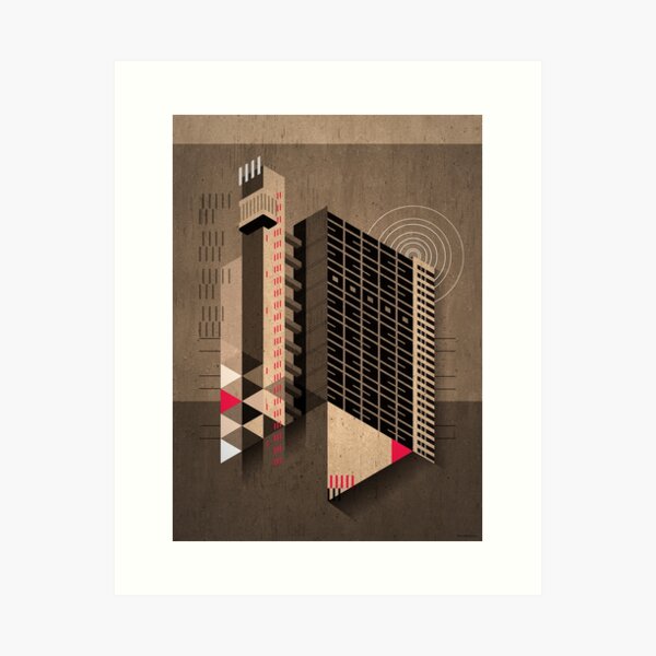 Trellick Tower Art Print