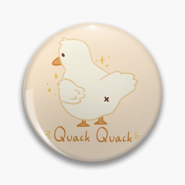 Item preview, Quack Quack Pin designed and sold by JuicedPhrog.