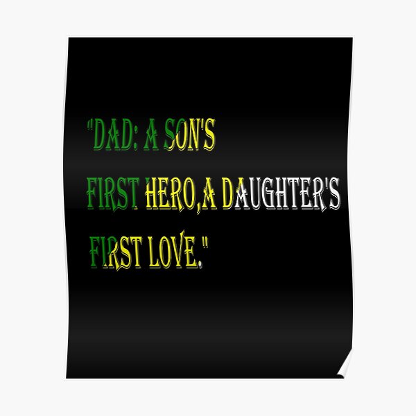 Dad A son
