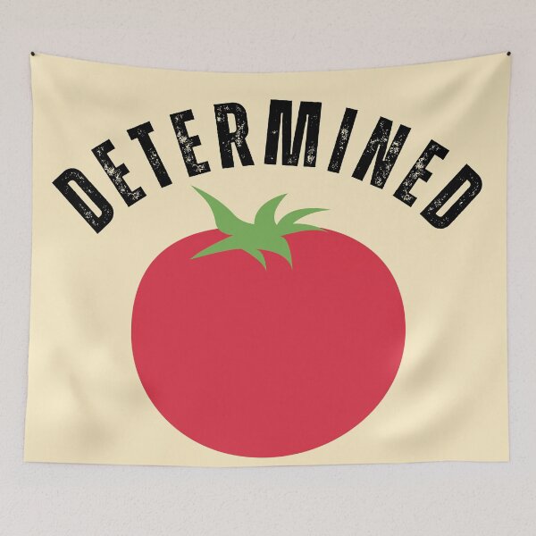 Item preview, Determined Tomato Plant Picking Determinate Joke designed and sold by Thomas Dossman.