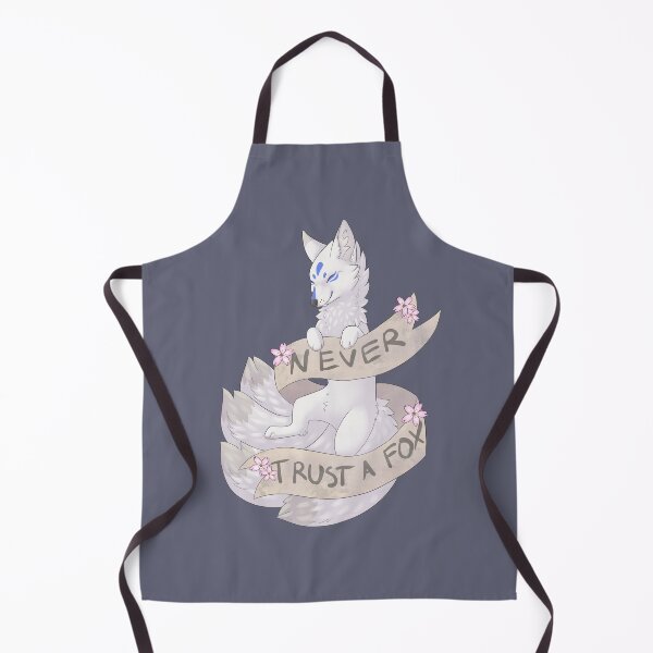 Item preview, Blue Kitsune - Never Trust a Fox designed and sold by storm-fox-art.