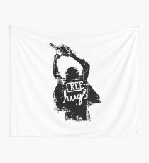 Free Hugs Meme Wall Tapestry