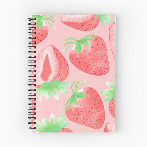 Item preview, Strawberries and Pink designed and sold by Hannah Mixes Mediums.