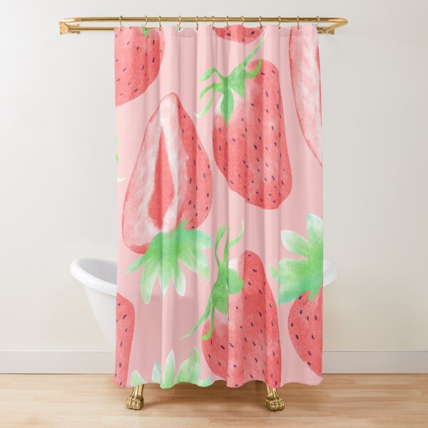 Item preview, Strawberries and Pink designed and sold by Hannah Mixes Mediums.