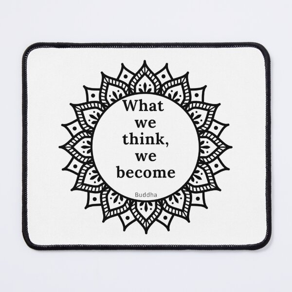 Item preview, What we think, we become Buddha designed and sold by TheUboss.