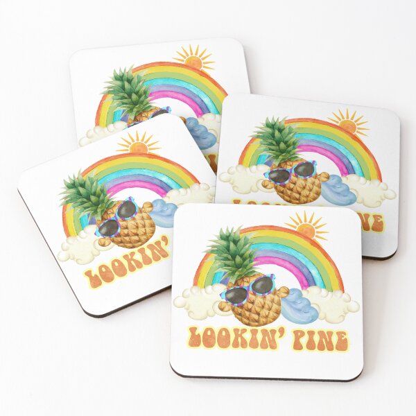 Item preview, Lookin Pine - Pineapple Food Pun designed and sold by PirateAvocado.