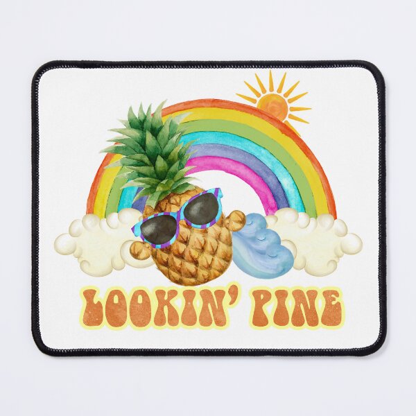Item preview, Lookin Pine - Pineapple Food Pun designed and sold by PirateAvocado.