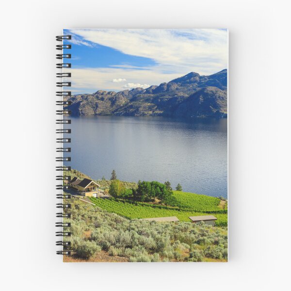 Item preview, Organic vineyard landscape okanagan lake designed and sold by Kevin Miller Photography.