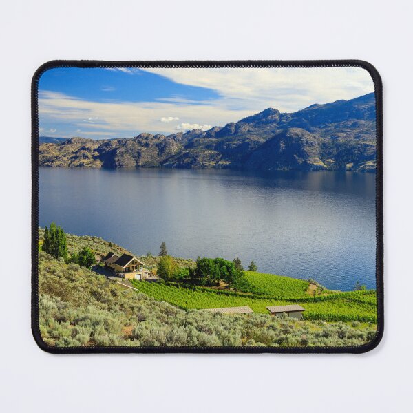 Item preview, Organic vineyard landscape okanagan lake designed and sold by Kevin Miller Photography.