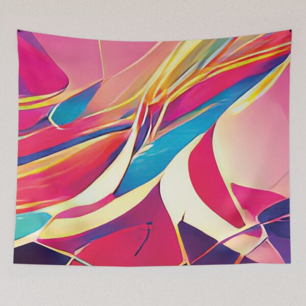 Item preview, Vibrant Life Abstract Digital Paintings designed and sold by ThinkFun! Design.