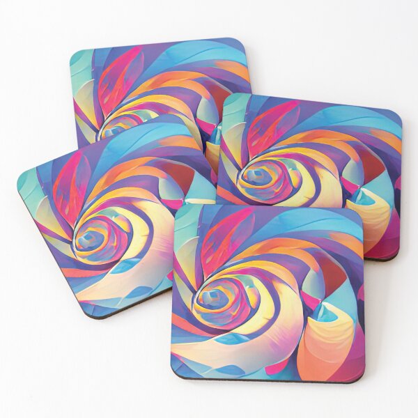 Item preview, Vibrant Life Abstract Digital Paintings designed and sold by ThinkFun! Design.