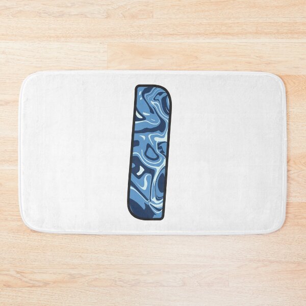 Item preview, I - Blue Marble Alphabet Letter designed and sold by Emmyteddy.