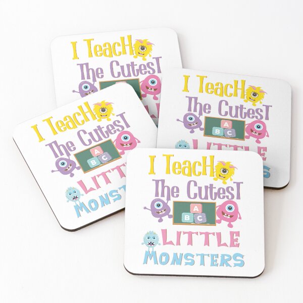 Item preview, I Teach The Cutest Little Monsters designed and sold by GarnersDesigns.