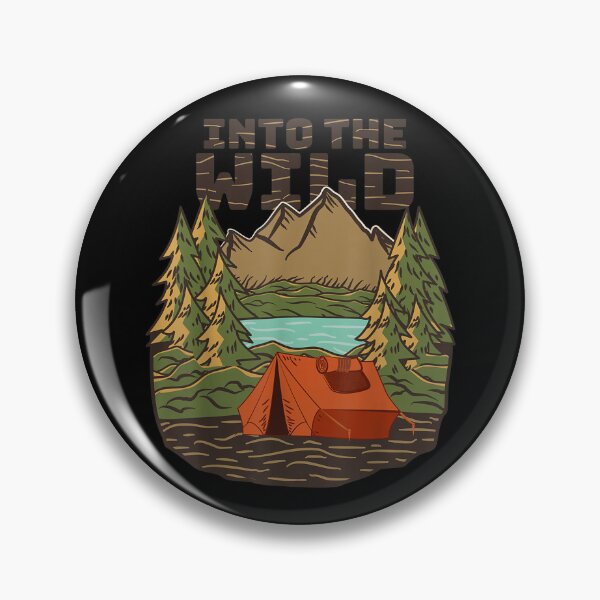 Item preview, Forest Adventure Retro Encampment Outdoors Nature Camp  designed and sold by charalphe.