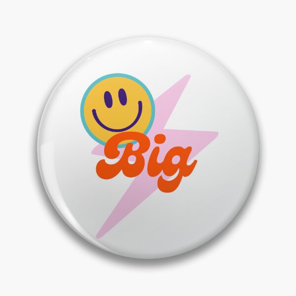 Item preview, Groovy Smiley Big Little Reveal Sorority T Shirt (Big) designed and sold by AllVibesWelcome.