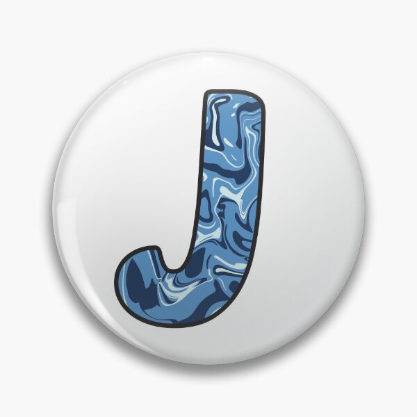 Item preview, J - Blue Marble Alphabet Letter designed and sold by Emmyteddy.