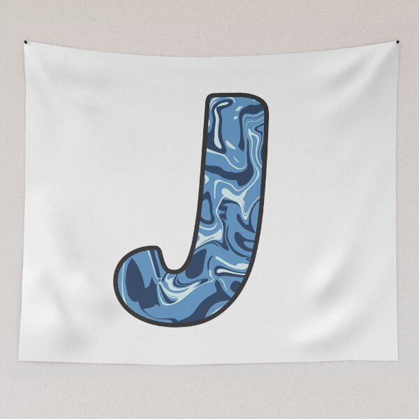 Item preview, J - Blue Marble Alphabet Letter designed and sold by Emmyteddy.