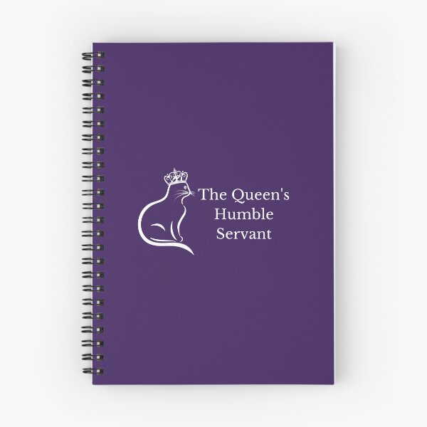 Item preview, The Queen's Humble Servant Funny Spoiled Kitty Cat Female Kitten Humor designed and sold by InterpreTees.