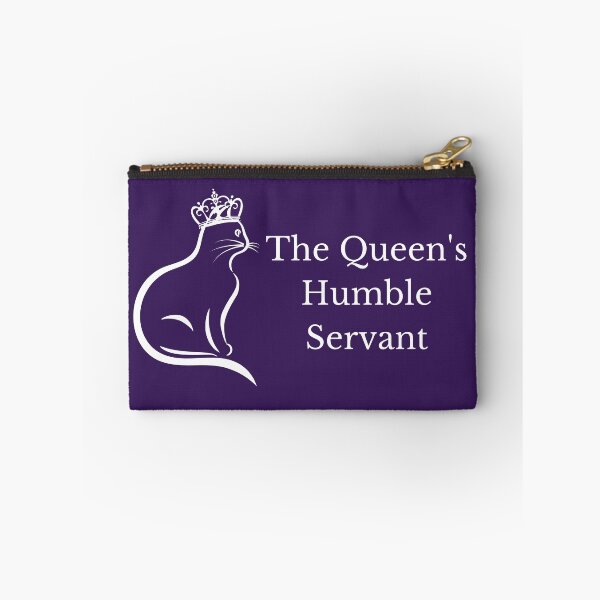 Item preview, The Queen's Humble Servant Funny Spoiled Kitty Cat Female Kitten Humor designed and sold by InterpreTees.