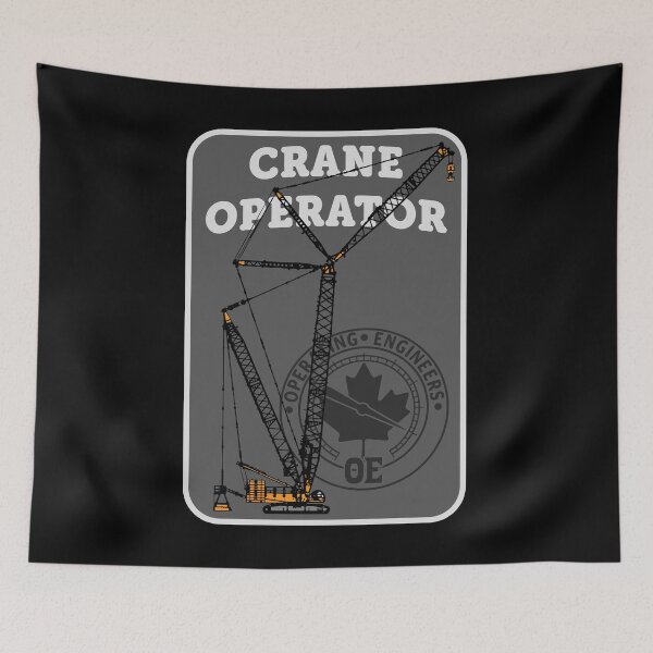 Item preview, Crawler Luffing Crane (Sticker LC) designed and sold by OESwag.