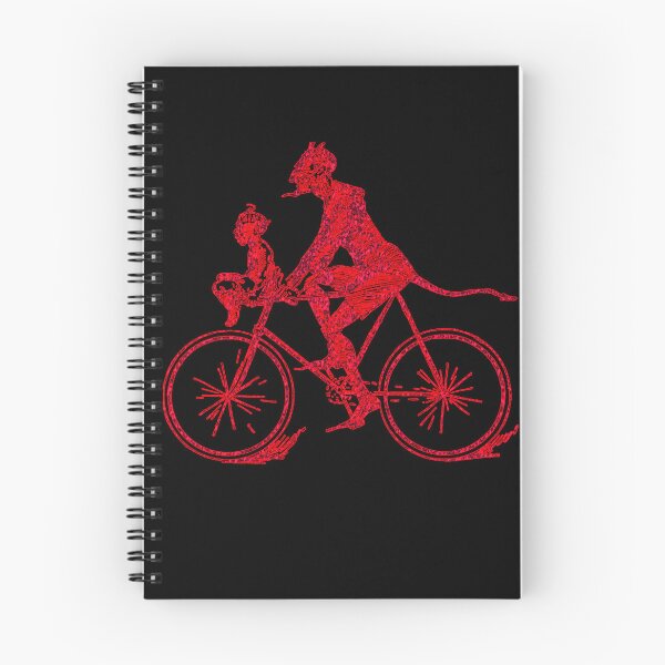 Item preview, VINTAGE DEVIL ON A BICYCLE HALLOWEEN designed and sold by Greenbaby.