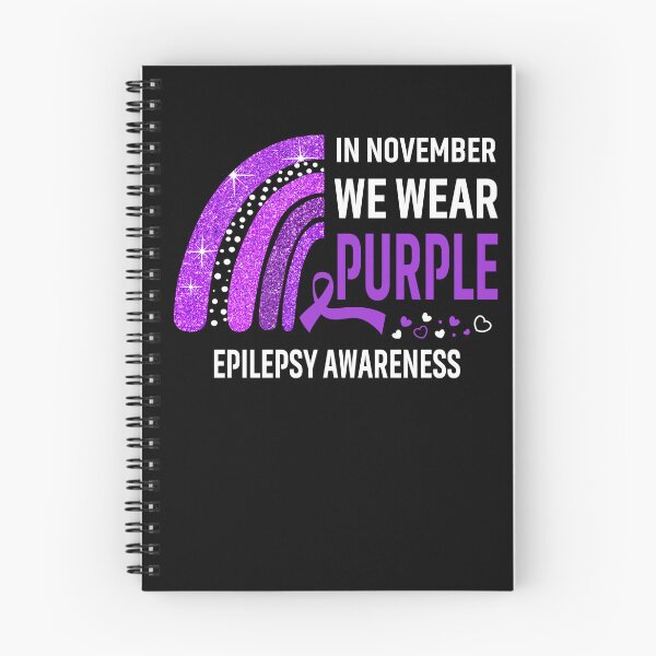 Item preview, In November We Wear Purple Epilepsy Awareness designed and sold by Gillosina.