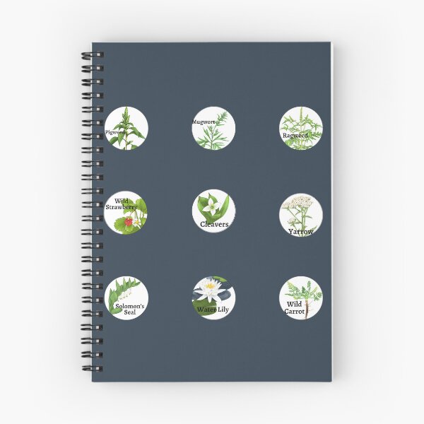 Item preview, Go Herbal World label stickers, flowers designed and sold by SilviPavlova.