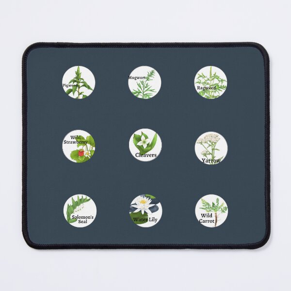 Item preview, Go Herbal World label stickers, flowers designed and sold by SilviPavlova.