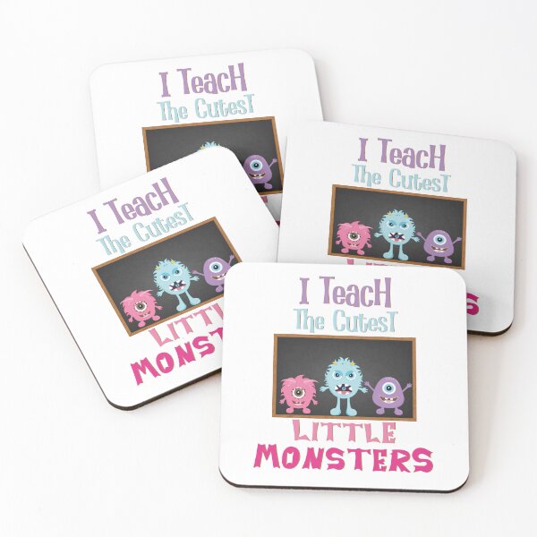 Item preview, I Teach The Cutest Little Monsters designed and sold by GarnersDesigns.