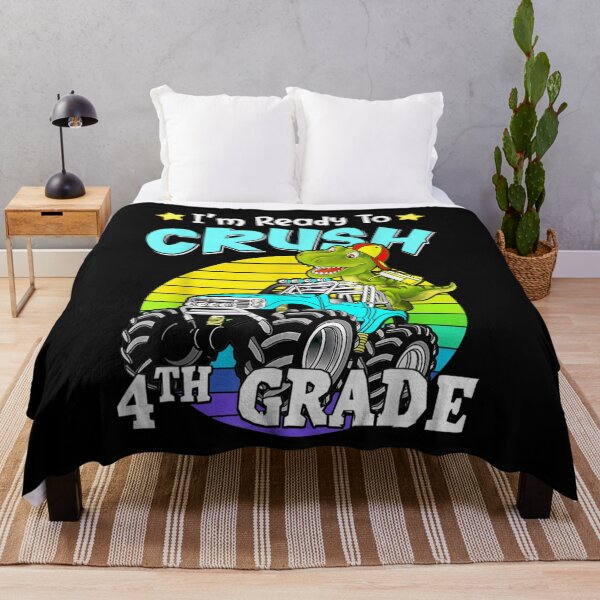 Item preview, I'm Ready To Crush 4th Grade Dinosaur Back To School  designed and sold by charalphe.