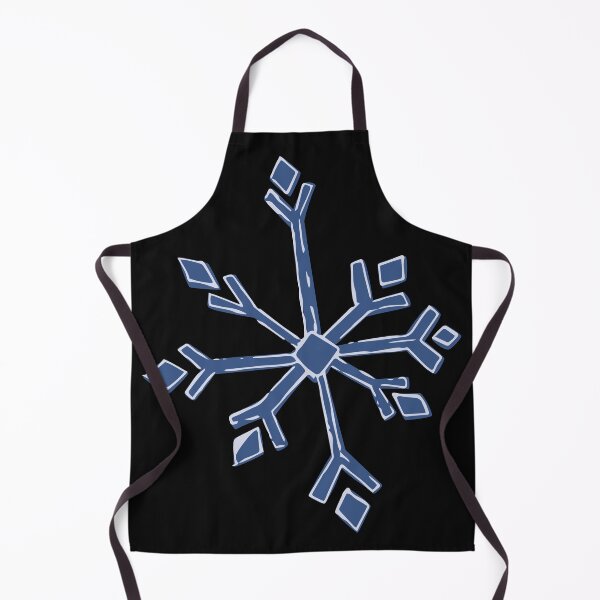 Item preview, Large Blue Snowflake Winter Illustration 1 designed and sold by AngelDawnDesign.