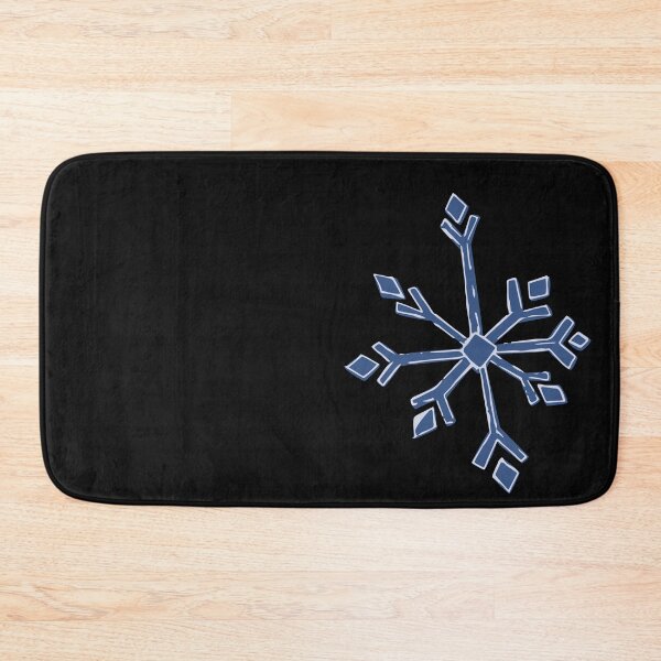 Item preview, Large Blue Snowflake Winter Illustration 1 designed and sold by AngelDawnDesign.