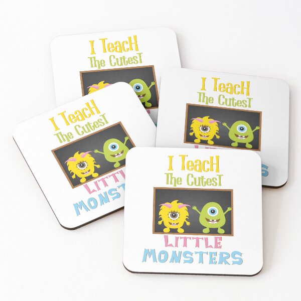 Item preview, I Teach The Cutest Little Monsters designed and sold by GarnersDesigns.