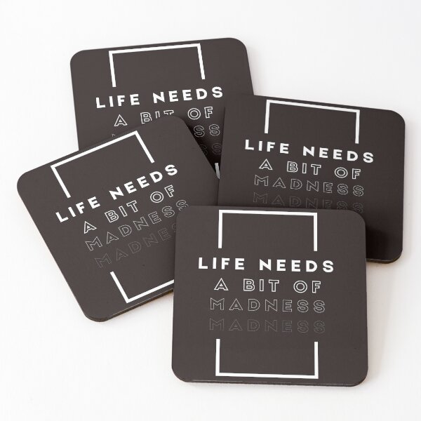 Item preview, life needs a bit of madness designed and sold by Donya-Adel.