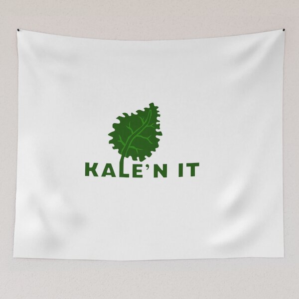 Item preview, Kale'n It Shirt, Kale T Shirt, Unisex, Vegan Shirt, Foodie Shirt, Plant Lover Shirt, Kale Lover Shirt, Vegan Clothing, Vegetarian Shirt designed and sold by CatchUriDesigns.