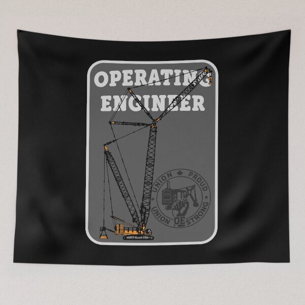 Item preview, Crawler Luffing Crane (Sticker LF) designed and sold by OESwag.