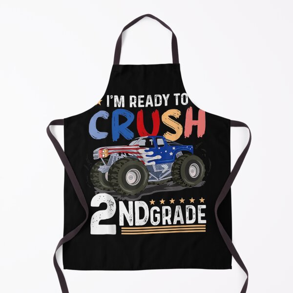 Item preview, Ready To Crush 2nd Grade Monster Truck First Day Of School  designed and sold by charalphe.