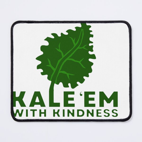 Item preview, Kale 'Em With Kindness, Kale Shirt, Unisex, Vegan Shirt, Foodie Shirt, Plant Lover Shirt, Kale Lover Shirt, Vegan Clothing, Vegetarian Shirt designed and sold by CatchUriDesigns.