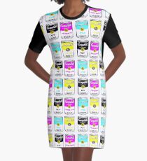 Pop Art Graphic T-Shirt Dress