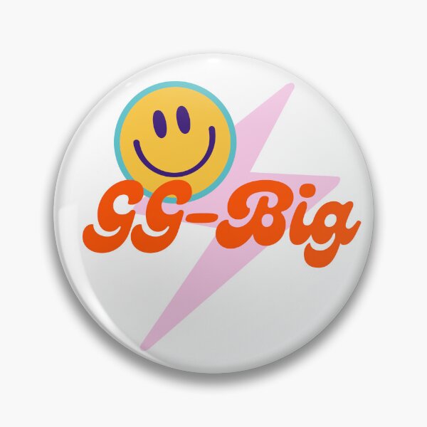 Item preview, Groovy Smiley Big Little Reveal Sorority T Shirt (GGBig) designed and sold by AllVibesWelcome.