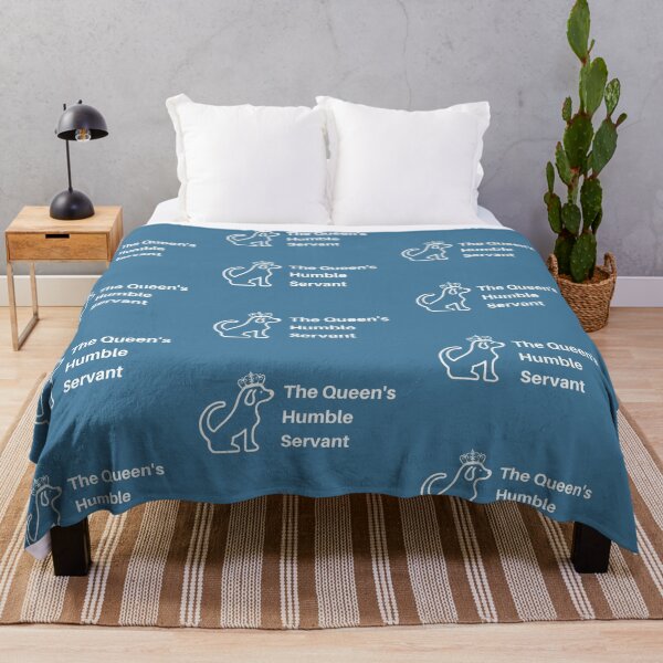 Item preview, The Queen's Humble Servant Funny Spoiled Puppy Dog Female Pup Humor designed and sold by InterpreTees.