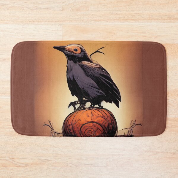 Item preview, A bird on a pumpkin designed and sold by etherElric.